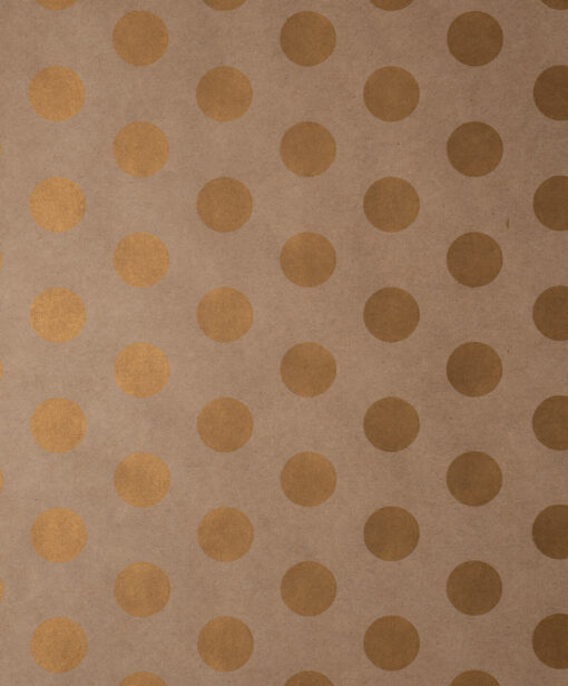 KR723-PRINTED-KRAFT-WRAPPING-PAPER-NATURAL-KRAFT-WITH-GOLD-SPOT-PAPER