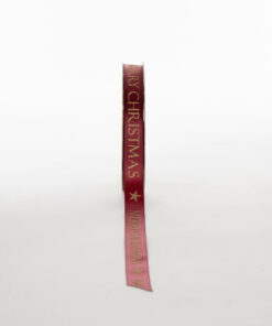 NT-704-246G.15-RIBBON-SATIN-MERRY-XMAS-WINE-GOLD