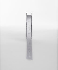 NT-704-278S-RIBBON-SATIN-MERRY-XMAS-SILVER