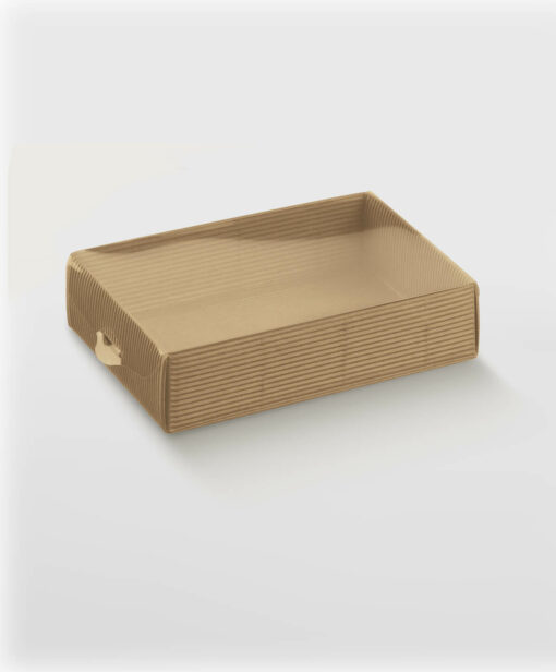 Kraft Box Transparent Lid Available In Different Sizes