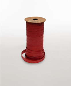 ribbon paper raffia red