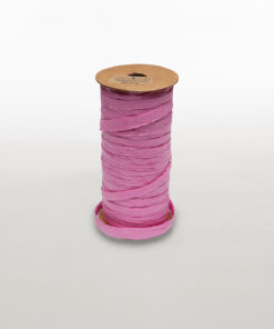 ribbon paper raffia pink