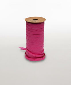 ribbon paper raffia cerise