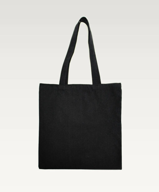 Woven Cotton Shopper Bag Medium Black Available In Different Pack Size