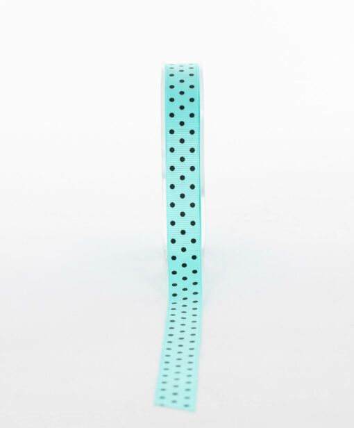 Grosgrain Spot Aqua Brown Available Only In One Size