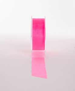 ORGANZA RIBBON HOT PINK