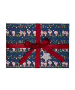 Gift Wrap Personalised Printed Ribbon Scarlet Red 15mm Ribbon