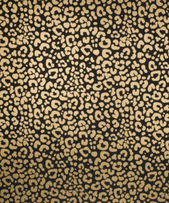 LUXE GOLDEN LEOPARD WRAPPING PAPER