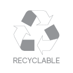 RECYCLABLE ICON GREY