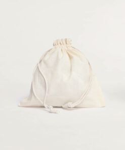 Cotton Drawstring Bag Calico Available Only In One Size