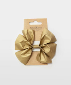 PAPER BOW IN GOLD