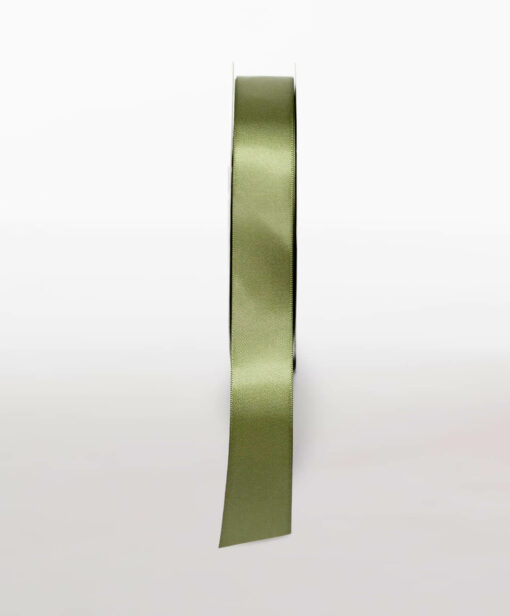 Satin Ribbon Moss Available In Different Widths