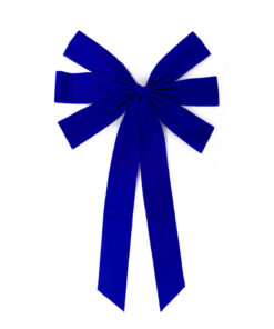 LARGE DISPLAY BOW BLUE