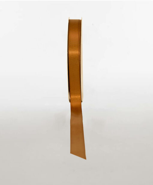 Satin Golden Brown Ribbon Available In One Size Only