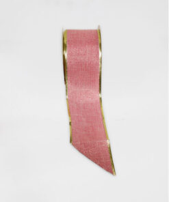 Blush Sparkle Wire Edge Ribbon Available Only In One Size