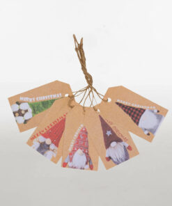CHRISTMAS GNOME KRAFT HANG TAGS