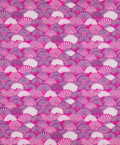 Printed Gloss Wrapping Paper Hampton Fan Pink Available Only In One Size