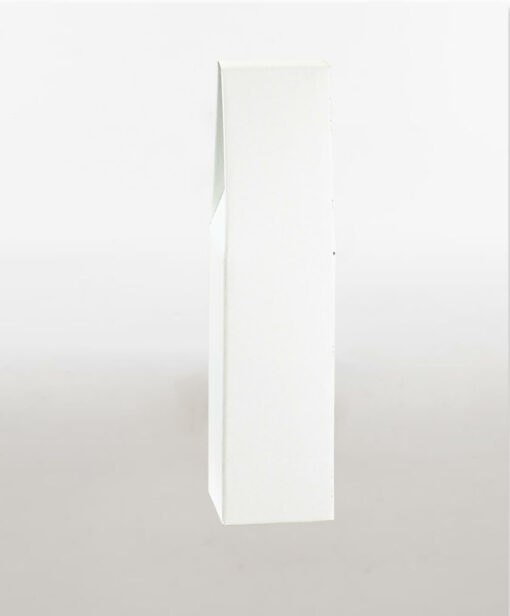 Stand Up Single Wine Box White Gloss Available Only In One Size