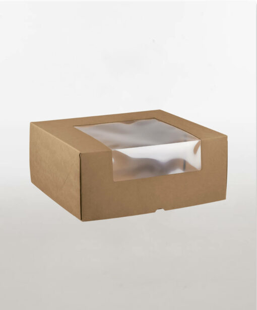 Window Flip Lid Box Kraft Available Only In One Size