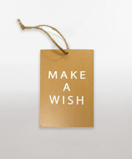 Make A Wish Tag Available Only In 10 or 50 Packs.