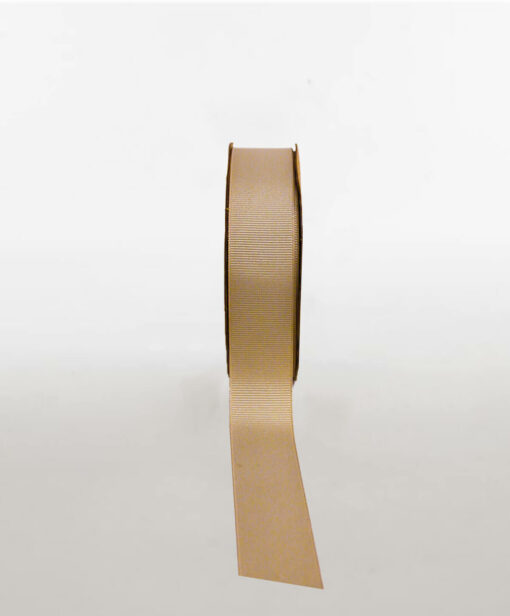 Grosgrain Ribbon Beige Available Only In One Size