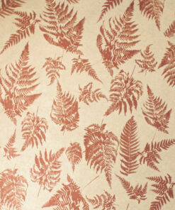 Printed Kraft Wrapping Paper Kiwiana Fern Available In Different Width and Length