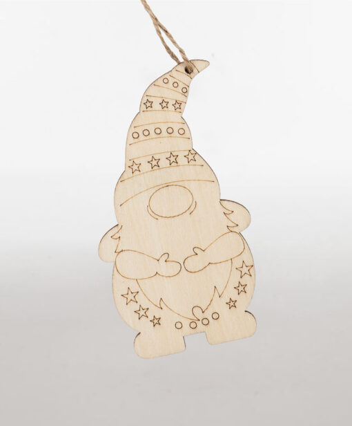 GNOME WOODEN TAG LIGHT WOOD