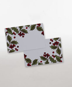 HOLLY BERRY ENCLOSED CARD