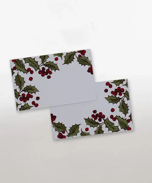 holly berry enclosure card