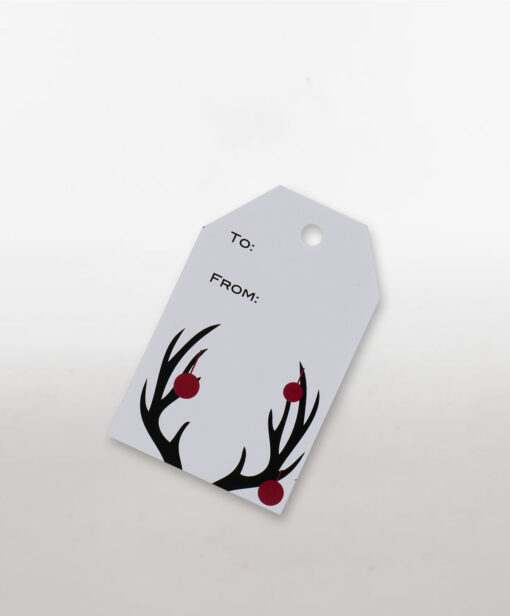 ANTLERS GIFT TAG