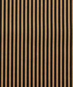 printed kraft wrapping paper pinstripe black