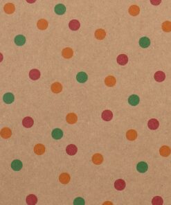 Confetti Dots Printed Wrapping Paper