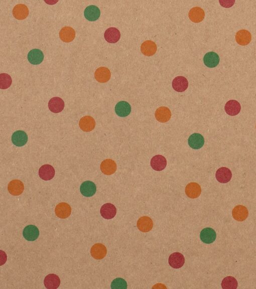 Confetti Dots Printed Wrapping Paper