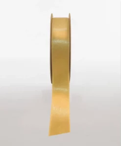 true gold satin ribbon