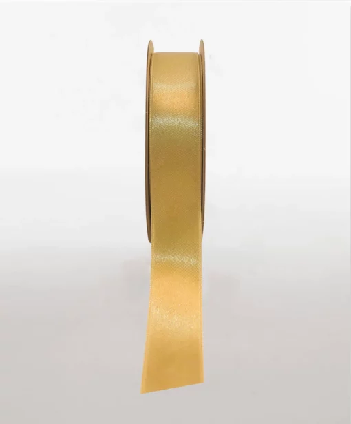 true gold satin ribbon