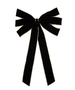 large display bow black