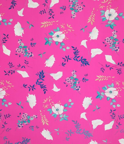FLORAL CERISE WRAPPING PAPER