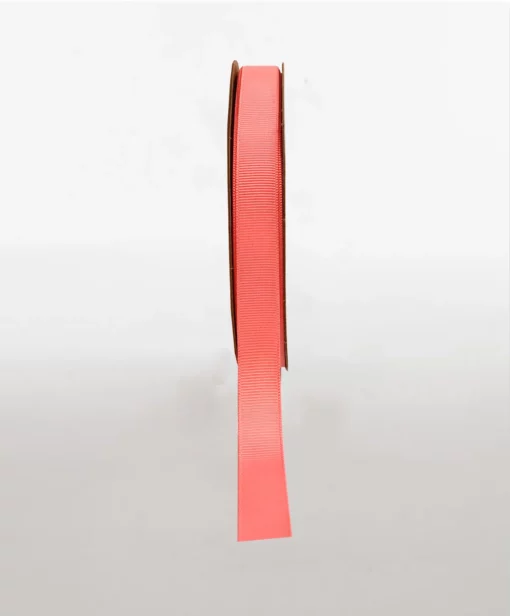 grosgrain ribbon sugar coral