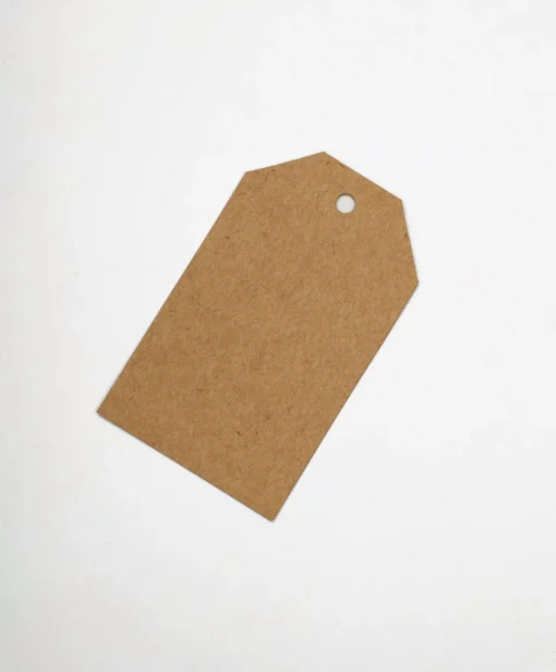 PLAIN LUGGAGE KRAFT TAG