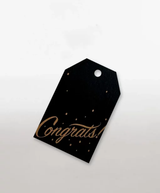 congratulations gift tag