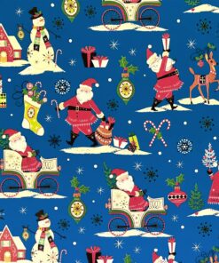 SANTA'S JOURNEY WRAPPING PAPER