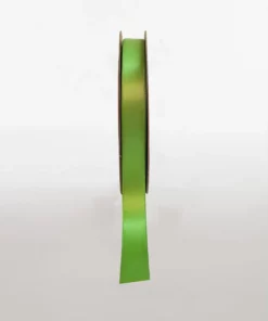 satin ribbon kiwi green