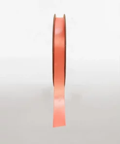 satin ribbon ripe peach