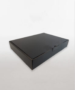 A4 SIZED COURIER BOX BLACK