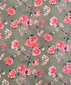 ROSA BLOOM CHARCOAL WRAPPING PAPER