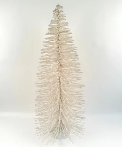 GLITTER CHRISTMAS TREE IN WHITE