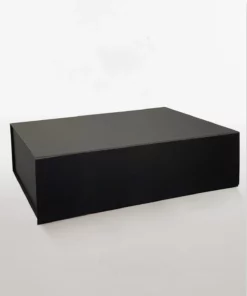 magnetic closure gift box black