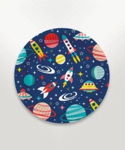 party plates 23cm space