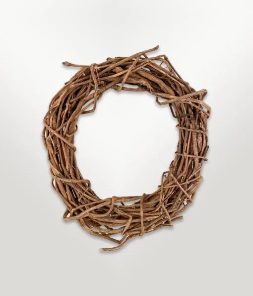 Use this Twig wreath to decorate rustic style. Decorate with ribbon bows and is perfect as a wedding wreath or for Easter or Christmas decorating.