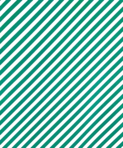 Emerald green diagonal stripe design